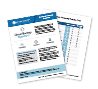 Cloud Backup Standard Datasheet